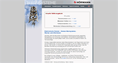 Desktop Screenshot of hoermann-gmbh.info